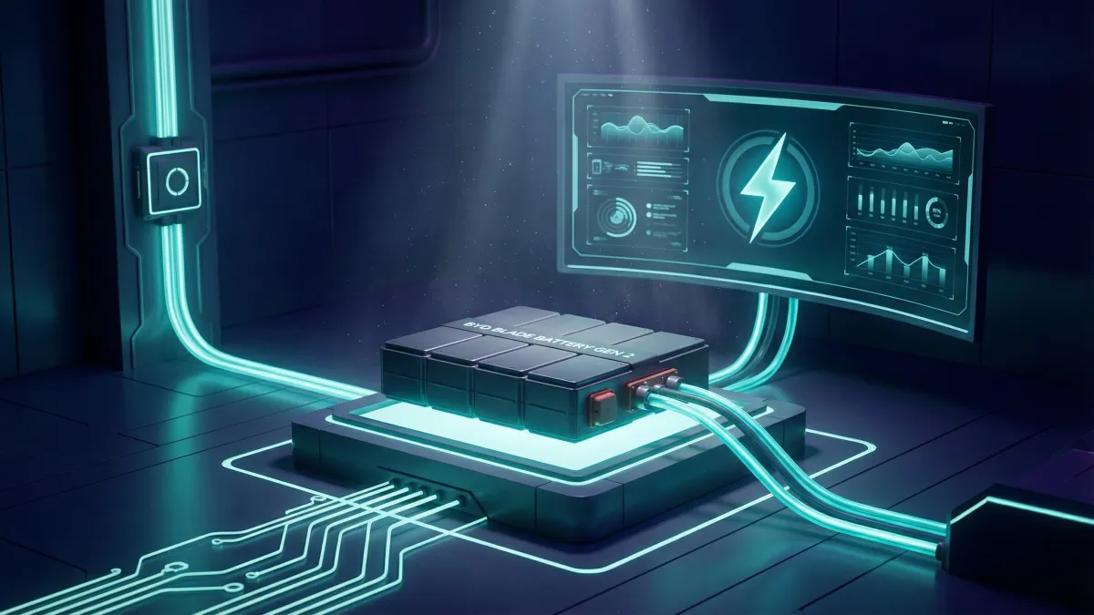 Byd unveils second-generation blade battery and flash charging technology