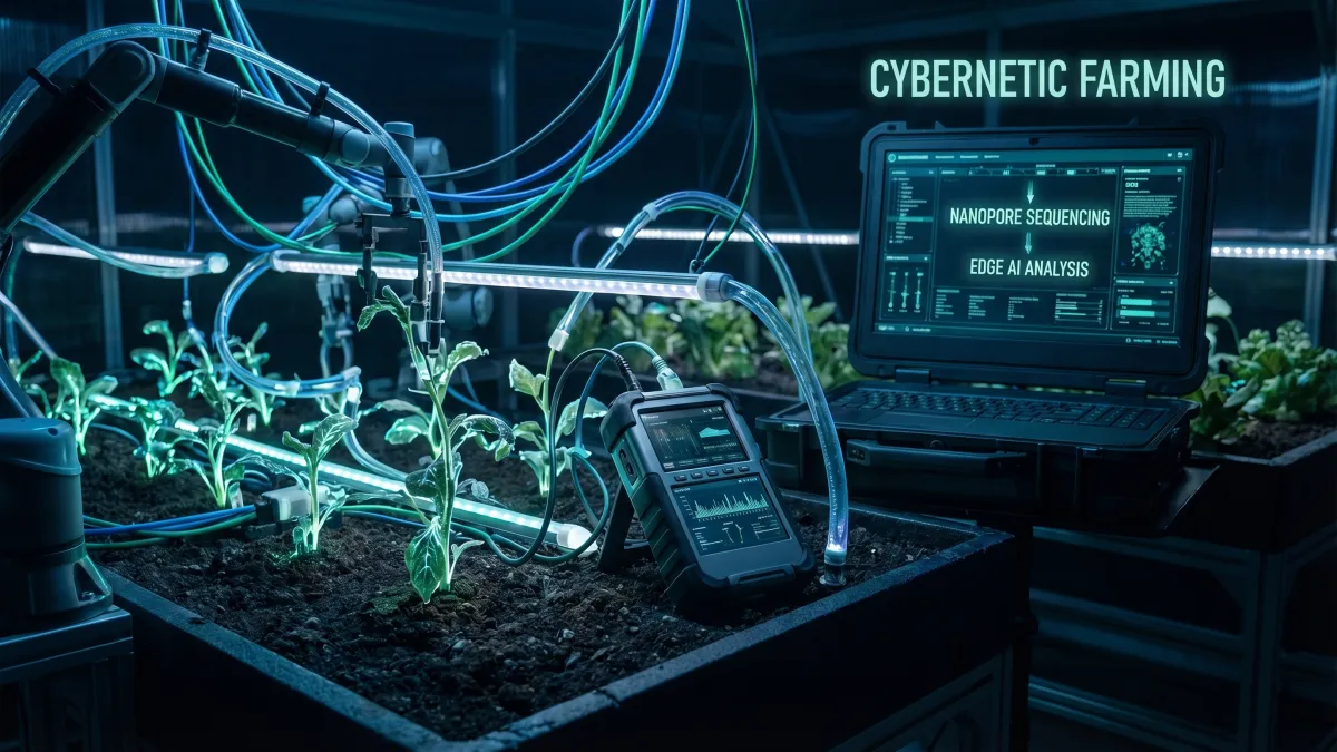 Cybernetic farming: Optimizing biofertilizers with nanopore sequencing and Edge AI