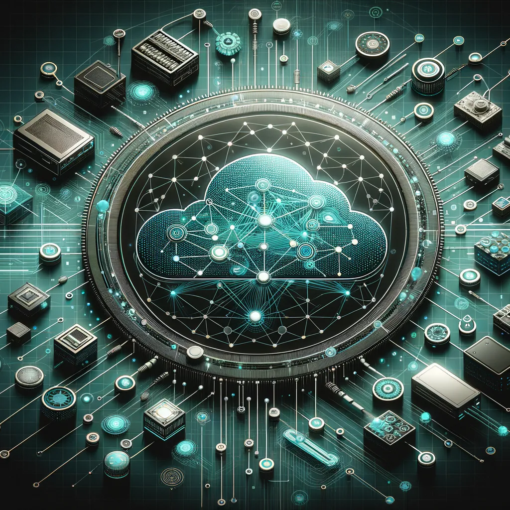 Dark blog banner depicting essential network topologies, teal accents highlighting modern infrastructure.