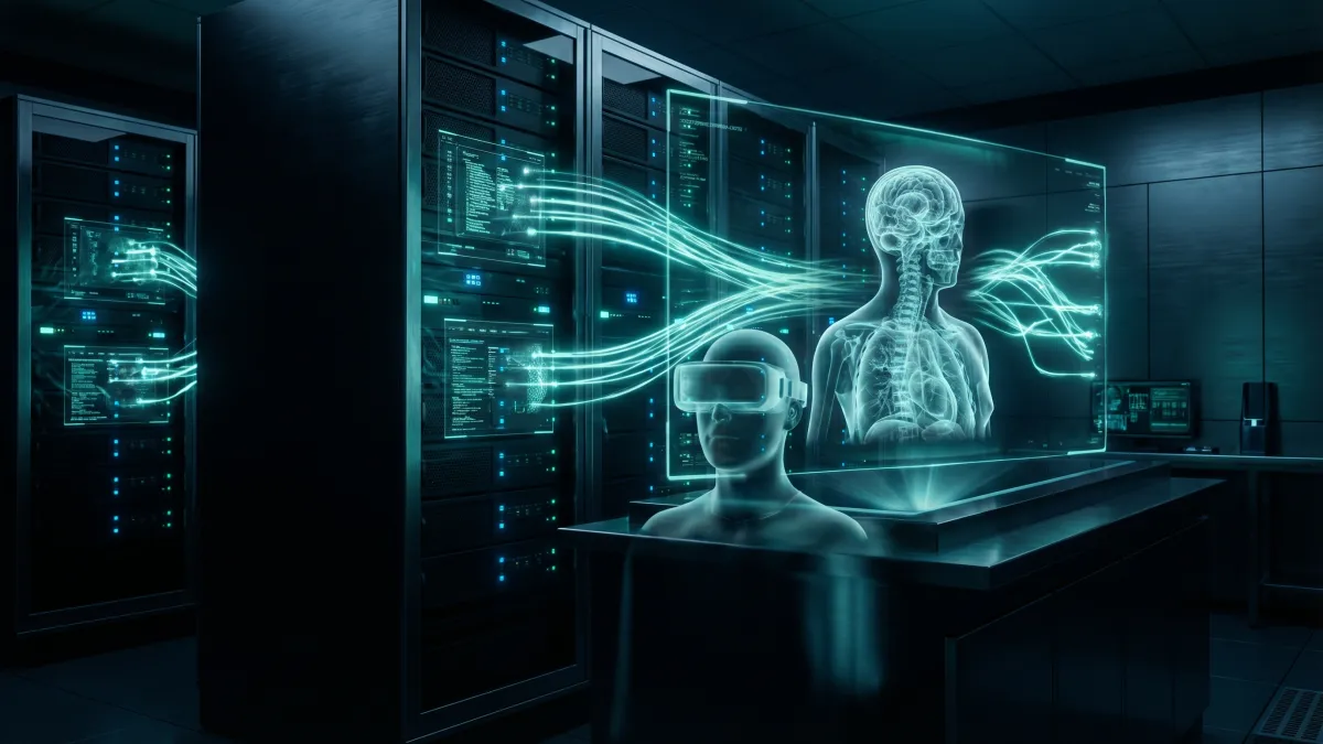 Hybrid rendering brings real-time volumetric medical imaging to VR.